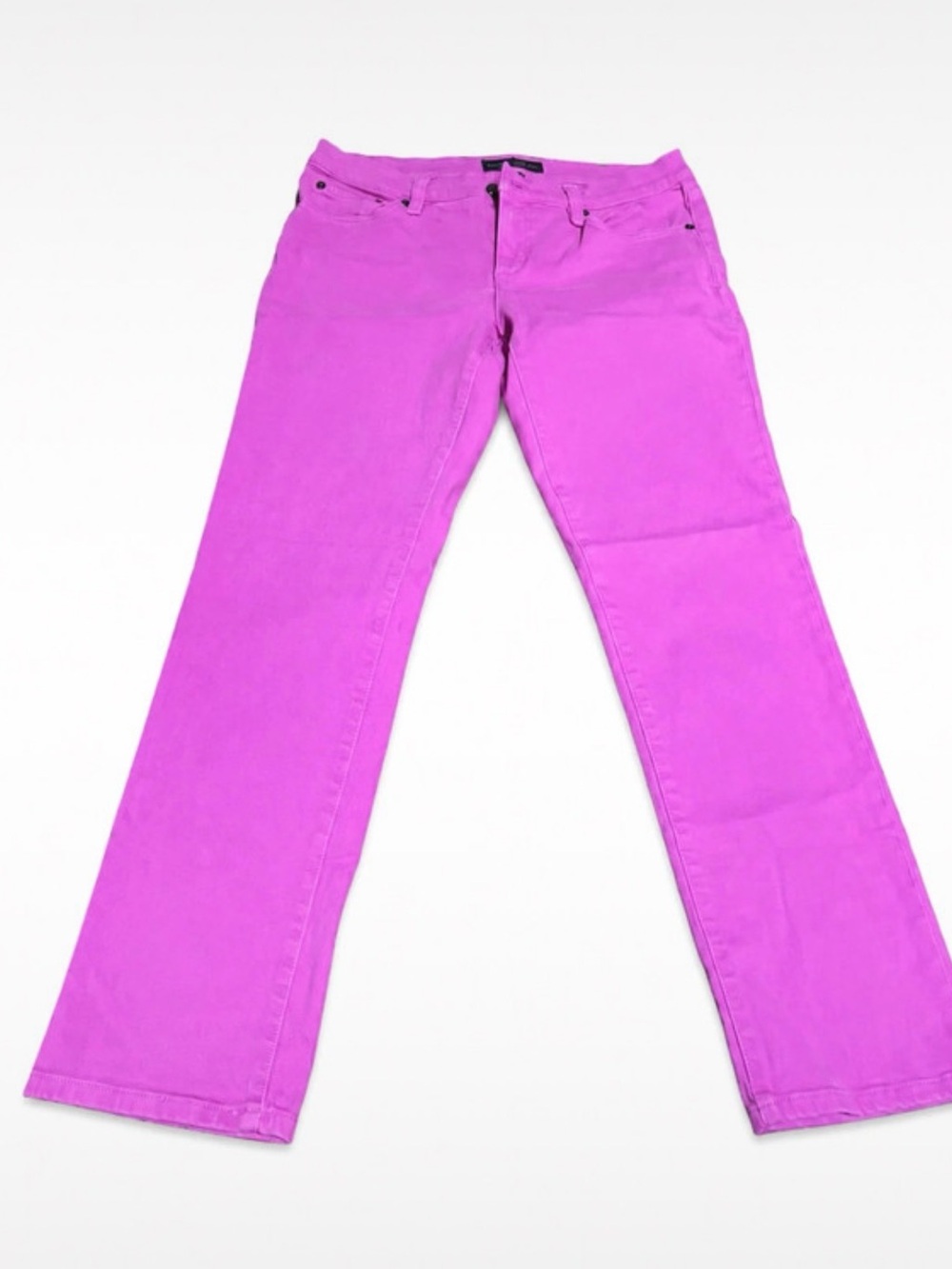 Lauren Ralph Lauren Pink Straight Leg Jeans Women’s Size 6 Stretch Denim